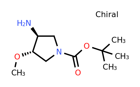 429673-79-0 | tert-butyl (3S,4S)-3-amino-4-methoxy-pyrrolidine-1-carboxylate