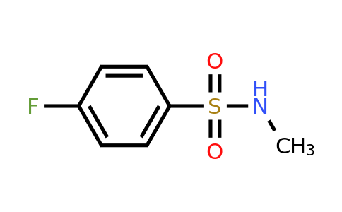 433-14-7 | 4-Fluoro-N-methylbenzenesulfonamide