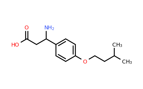 435345-30-5 | 3-Amino-3-[4-(3-methylbutoxy)phenyl]propanoic acid
