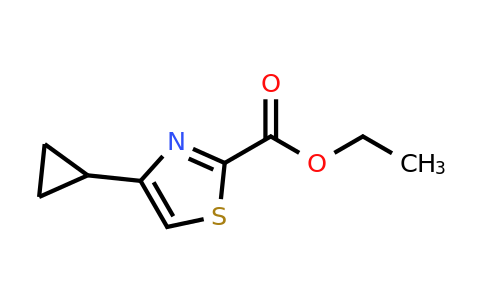 439692-05-4 | ethyl 4-cyclopropylthiazole-2-carboxylate