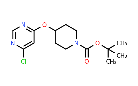 442199-19-1 | tert-butyl 4-((6-chloropyrimidin-4-yl)oxy)piperidine-1-carboxylate