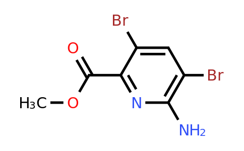 443956-21-6 | Methyl 6-amino-3,5-dibromopyridine-2-carboxylate