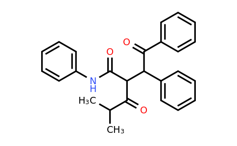 444577-70-2 | 4-metil-3-oxo-2-(2-oxo-1,2-difeniletil)-N-fenilpentanamida