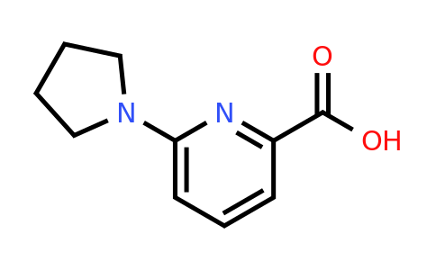 450368-20-4 | 6-(1-Pyrrolidyl)pyridine-2-carboxylic Acid