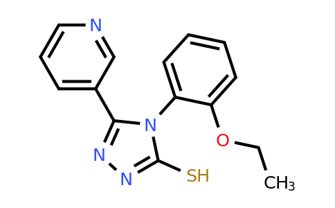 452053-06-4 | 4-(2-Ethoxyphenyl)-5-(pyridin-3-yl)-4H-1,2,4-triazole-3-thiol