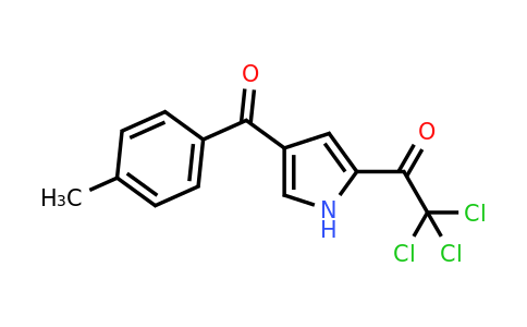 453557-68-1 | 2,2,2-Tricloro-1-(4-(4-metilbenzoil)-1H-pirrol-2-il)etan-1-ona