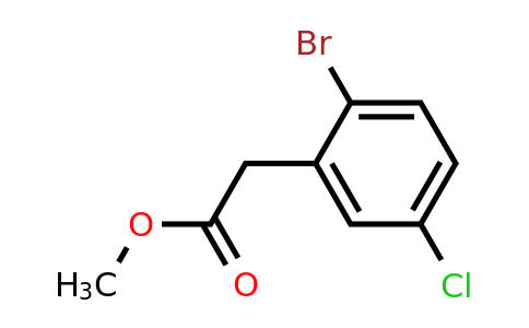 455957-76-3 | Methyl 2-bromo-5-chlorophenylacetate