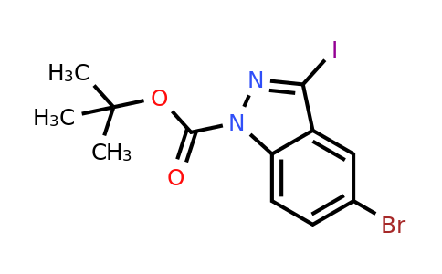 459133-68-7 | 1-Boc-5-Bromo-3-iodo-1H-indazole