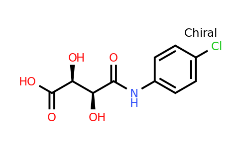 46834-56-4 | (2S,3S)-4-((4-Chlorophenyl)amino)-2,3-dihydroxy-4-oxobutanoic acid