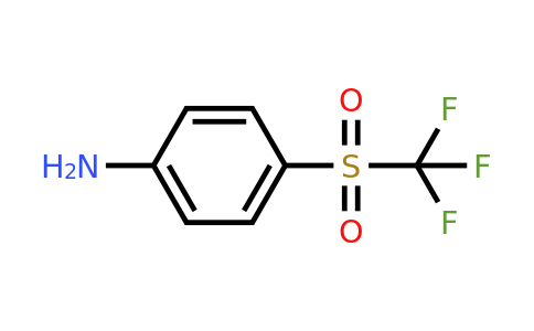 473-27-8 | 4-((Trifluoromethyl)sulfonyl)aniline