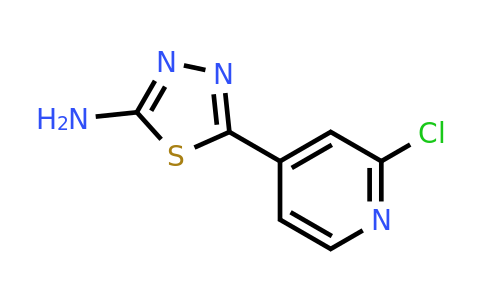 474327-26-9 | 5-(2-Chloropyridin-4-yl)-1,3,4-thiadiazol-2-amine