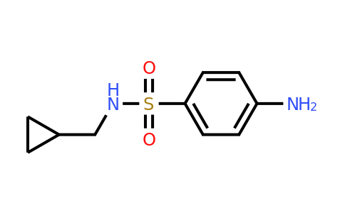477723-17-4 | 4-Amino-N-(ciclopropilmetil)benceno-1-sulfonamida