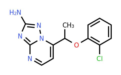 477865-28-4 | 7-[1-(2-Chlorophenoxy)ethyl][1,2,4]triazolo[1,5-A]pyrimidin-2-amine