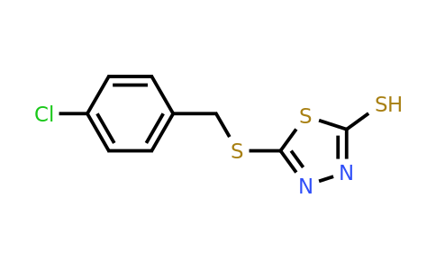 4858-38-2 | 5-{[(4-chlorophenyl)methyl]sulfanyl}-1,3,4-thiadiazole-2-thiol