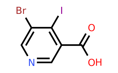 491588-98-8 | 5-Bromo-4-iodopyridine-3-carboxylic acid