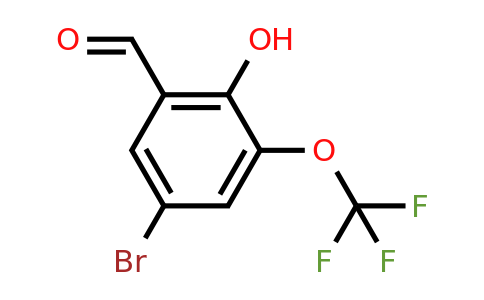497959-32-7 | 5-Bromo-2-hydroxy-3-(trifluoromethoxy)benzaldehyde