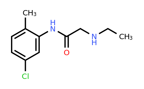 500345-88-0 | N-(5-cloro-2-metilfenil)-2-(etilamino)acetamida