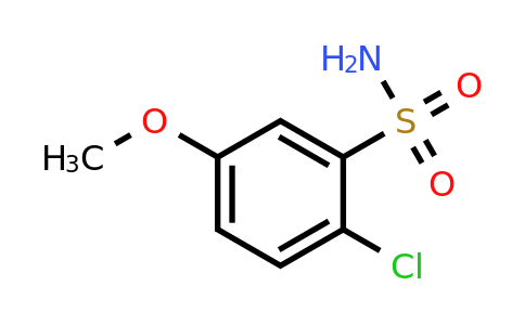 502187-53-3 | 2-Chloro-5-methoxybenzenesulfonamide
