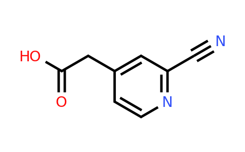 502509-05-9 | 2-(2-Cyanopyridin-4-yl)acetic acid