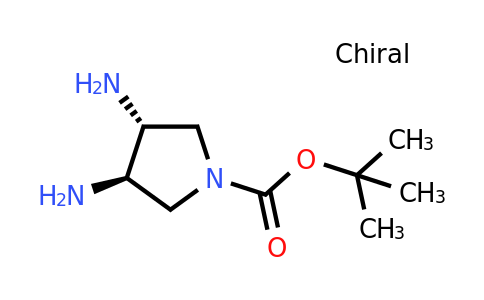 503552-68-9 | (3R,4R)-TERT-BUTYL 3,4-DIAMINOPYRROLIDINE-1-CARBOXYLATE