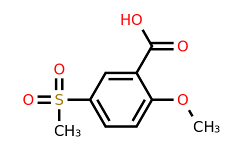 50390-76-6 | 2-Methoxy-5-(methylsulfonyl)benzoic acid