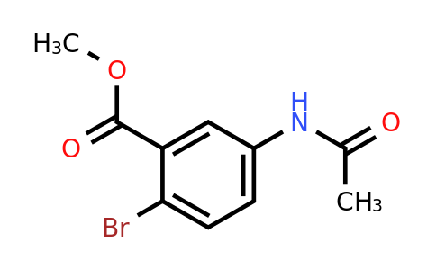 521069-39-6 | Methyl 5-acetamido-2-bromobenzoate