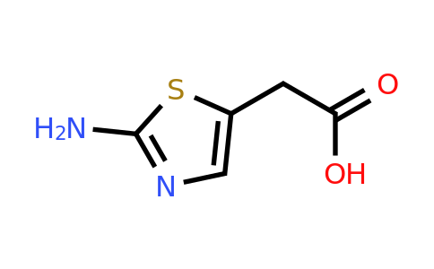 52454-66-7 | 2-(2-amino-1,3-thiazol-5-yl)acetic acid