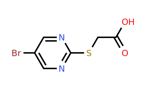 52767-92-7 | 2-((5-Bromopyrimidin-2-yl)thio)acetic acid