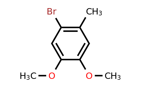 52806-46-9 | 1-bromo-4,5-dimethoxy-2-methylbenzene