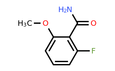 529512-81-0 | 2-Fluoro-6-methoxybenzamide