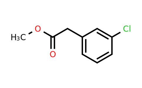 53088-68-9 | Methyl 2-(3-chlorophenyl)acetate