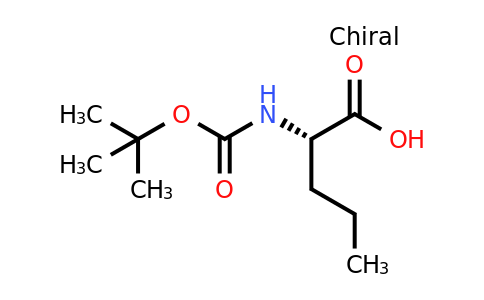 53308-95-5 | (2S)-2-[(2-methylpropan-2-yl)oxycarbonylamino]pentanoic acid