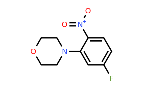 536977-34-1 | 4-(5-Fluoro-2-nitrophenyl)morpholine