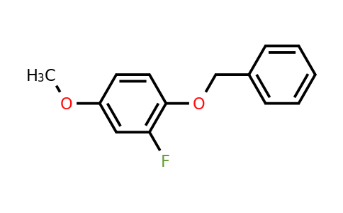 540463-60-3 | 1-(Benzyloxy)-2-fluoro-4-methoxybenzene