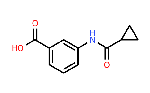 54057-68-0 | 3-(Cyclopropanecarboxamido)benzoic acid