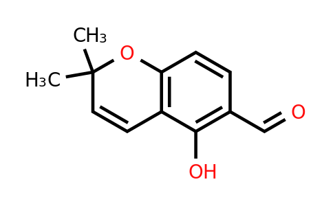 54287-99-9 | 5-Hydroxy-2,2-dimethyl-2H-chromene-6-carbaldehyde