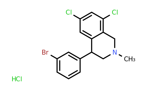 543739-81-7 | 4-(3-Bromophenyl)-6,8-dichloro-2-methyl-3,4-dihydro-1H-isoquinoline hydrochloride