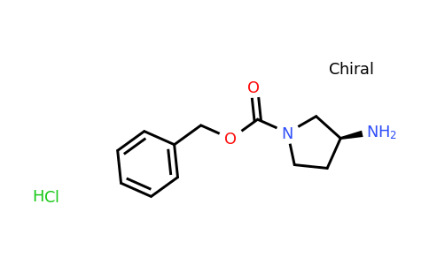 550378-39-7 | (S)-1-Cbz-3-aminopyrrolidine hydrochloride