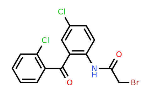 5504-92-7 | 2-Bromo-N-(4-chloro-2-(2-chlorobenzoyl)phenyl)acetamide
