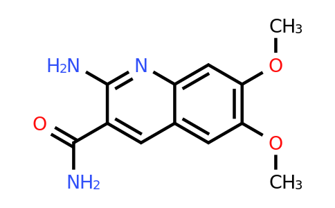 55149-43-4 | 2-Amino-6,7-dimethoxyquinoline-3-carboxamide