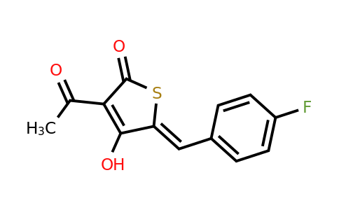 5518-90-1 | 3-Acetyl-5-(4-Fluorobenzylidene)-4-Hydroxy-2(5H)-Thiophenone