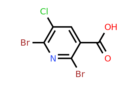 55304-86-4 | 2,6-Dibromo-5-chloronicotinic acid