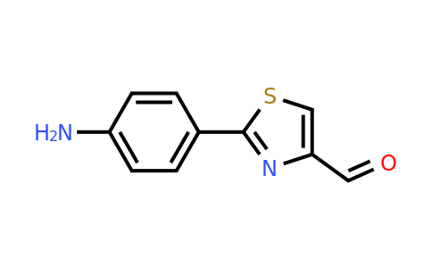 55327-25-8 | 2-(4-Amino-phenyl)-thiazole-4-carbaldehyde