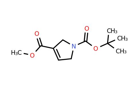 557113-52-7 | 1-(tert-butyl) 3-methyl 2,5-dihydro-1H-pyrrole-1,3-dicarboxylate