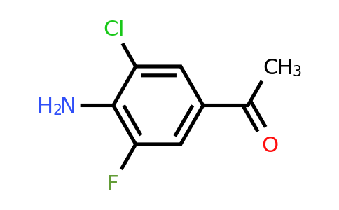 56339-99-2 | 1-(4-Amino-3-chloro-5-fluoro-phenyl)-ethanone