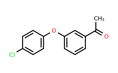 56911-59-2 | 1-[3-(4-Chlorophenoxy)phenyl]ethan-1-one