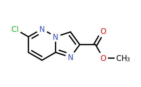 572910-59-9 | Methyl 6-chloroimidazo[1,2-b]pyridazine-2-carboxylate