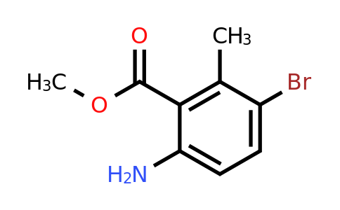 573692-58-7 | Methyl 6-amino-3-bromo-2-methylbenzoate