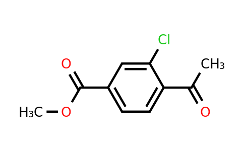 57542-71-9 | Methyl 4-acetyl-3-chlorobenzoate