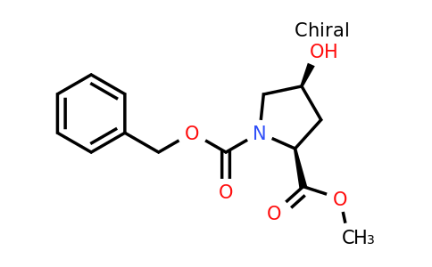 57653-35-7 | O1-Benzyl O2-methyl (2S,4S)-4-hydroxypyrrolidine-1,2-dicarboxylate